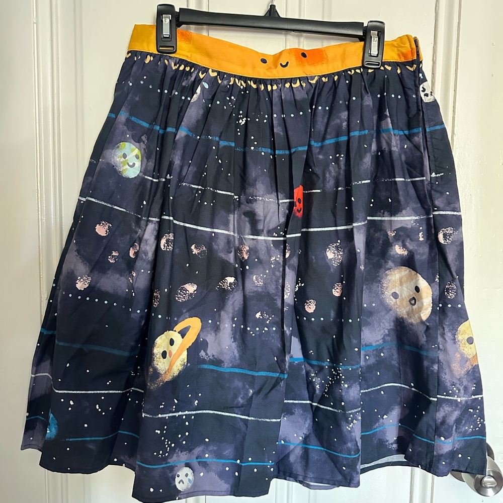 ModCloth Planet A-line Skirt